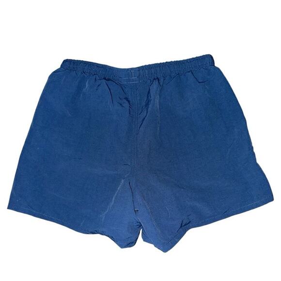 Patagonia Men’s Size S Navy Blue Outdoor Hiking Logo Casual Baggies Shorts - Picture 2 of 4